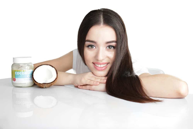 How to apply coconut oil to hair