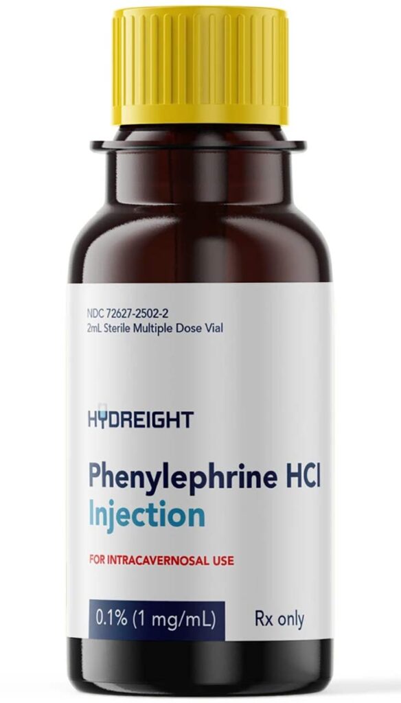 Medications to End Hair Fall Out: Phenylephrine