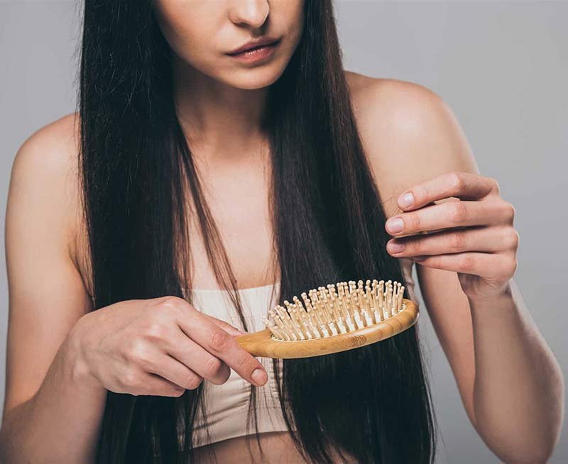 Why does iron deficiency cause hair loss?