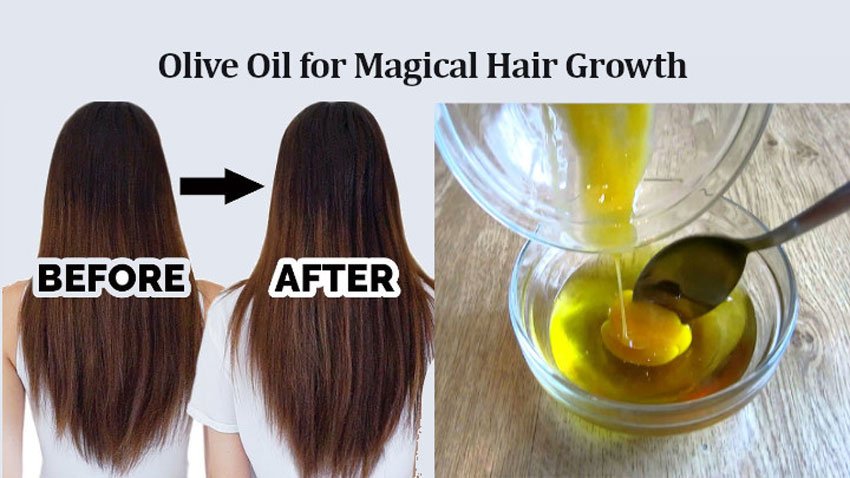 olive oil hair benefits
